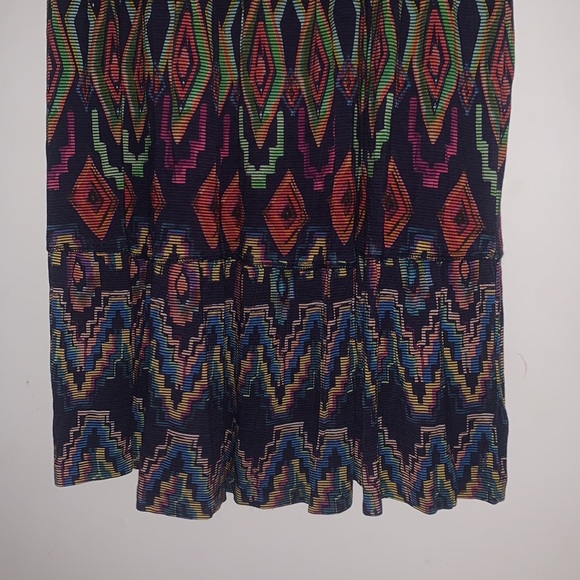 Desigual Tiered Maxi Drawcord Waist Knit Skirt Size S - Picture 13 of 16